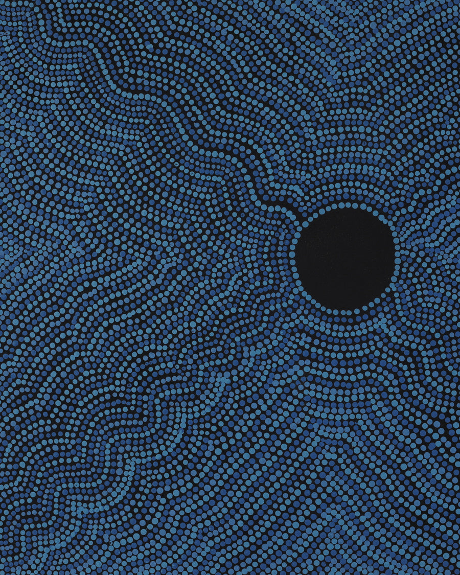 Aboriginal Artwork by Ruth Wayne, Ngayuku Ngura, 92x72cm