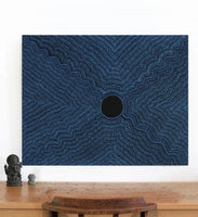 Aboriginal Artwork by Ruth Wayne, Ngayuku Ngura, 92x72cm