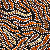 Aboriginal Art by Sabrina Napangardi Granites, Mina Mina Jukurrpa, 76x61cm - ART ARK®