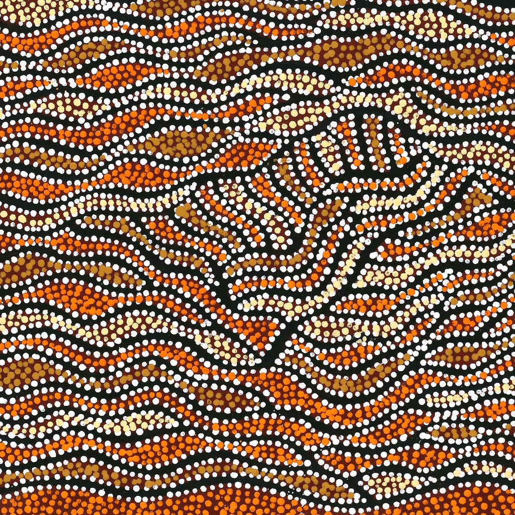 Aboriginal Artwork by Sabrina Napangardi Granites, Mina Mina Jukurrpa, 76x61cm