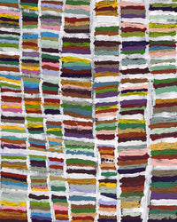 Aboriginal Artwork by Samuel Miller, Ngayuku Ngurra, 82x76cm