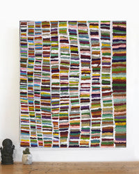 Aboriginal Artwork by Samuel Miller, Ngayuku Ngurra, 82x76cm