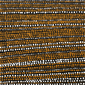 Aboriginal Artwork by Sabrina Napangardi Granites, Mina Mina Jukurrpa (Mina Mina Dreaming), 30x30cm - ART ARK®