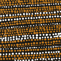 Aboriginal Artwork by Sabrina Napangardi Granites, Mina Mina Jukurrpa (Mina Mina Dreaming), 30x30cm