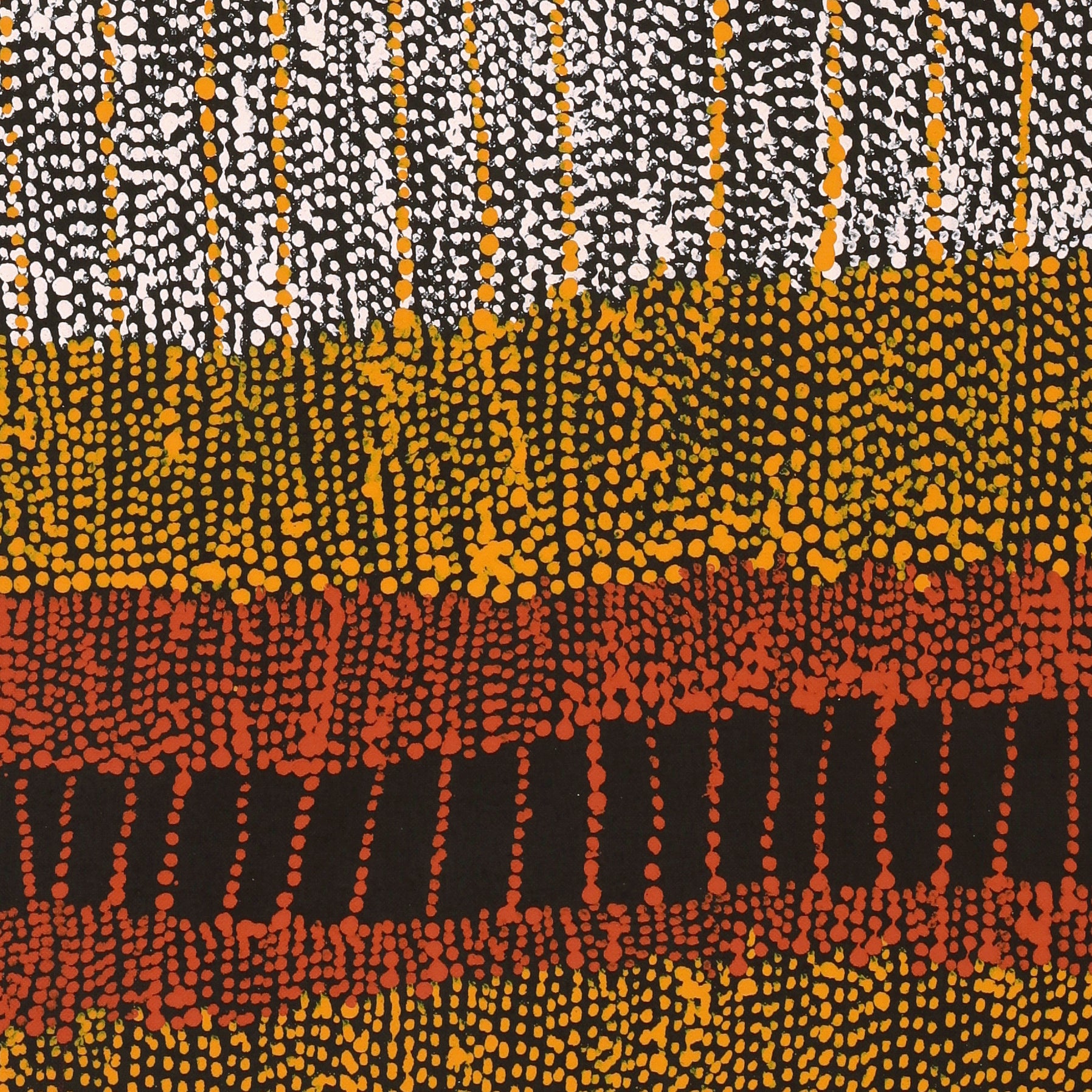 Sabrina Robertson - Aboriginal Art | 107x30cm | 2491 - ART ARK®