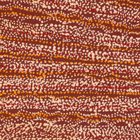 Aboriginal Artwork by Sabrina Nangala Robertson, Ngapa Jukurrpa (Water Dreaming) - Pirlinyarnu, 152x61cm