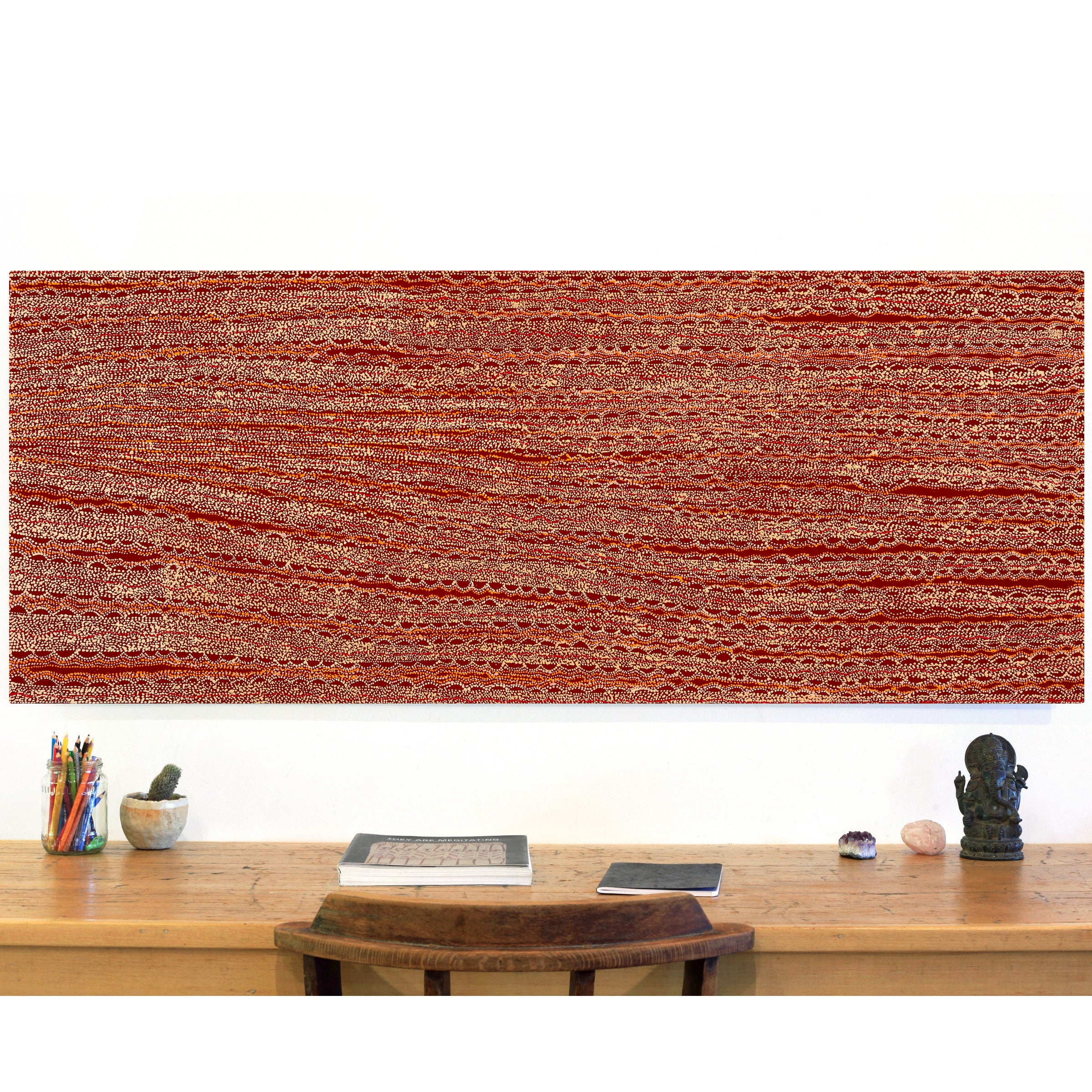 Sabrina Robertson - Aboriginal Art | 152x61cm | 1175 - ART ARK®
