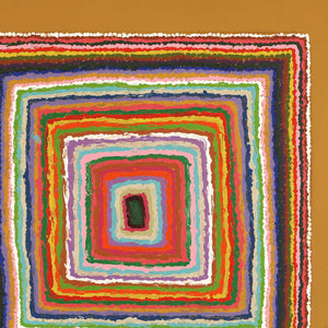 Aboriginal Art by Samuel Miller, Ngayuku Ngurra, 61x61cm - ART ARK®