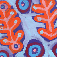 Aboriginal Artwork by Saraeva Napangardi Marshall, Mina Mina Dreaming - Ngalyipi, 50x40cm
