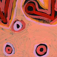 Aboriginal Artwork by Saraeva Napangardi Marshall, Mina Mina Dreaming, 61x46cm