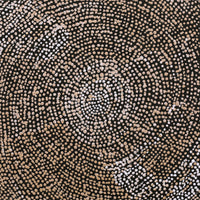 Aboriginal Artwork by Sarah Napurrurla Leo, Ngapa Jukurrpa (Water Dreaming) - Puyurru, 30x30cm