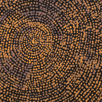 Aboriginal Artwork by Sarah Napurrurla Leo, Ngapa Jukurrpa (Water Dreaming) - Puyurru, 30x30cm