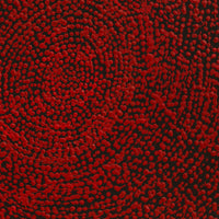 Aboriginal Artwork by Sarah Napurrurla Leo, Ngapa Jukurrpa (Water Dreaming) - Puyurru, 30x30cm