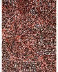 Aboriginal Artwork by Sarah Napurrurla Leo, Ngapa Jukurrpa (Water Dreaming) - Puyurru, 61x46cm