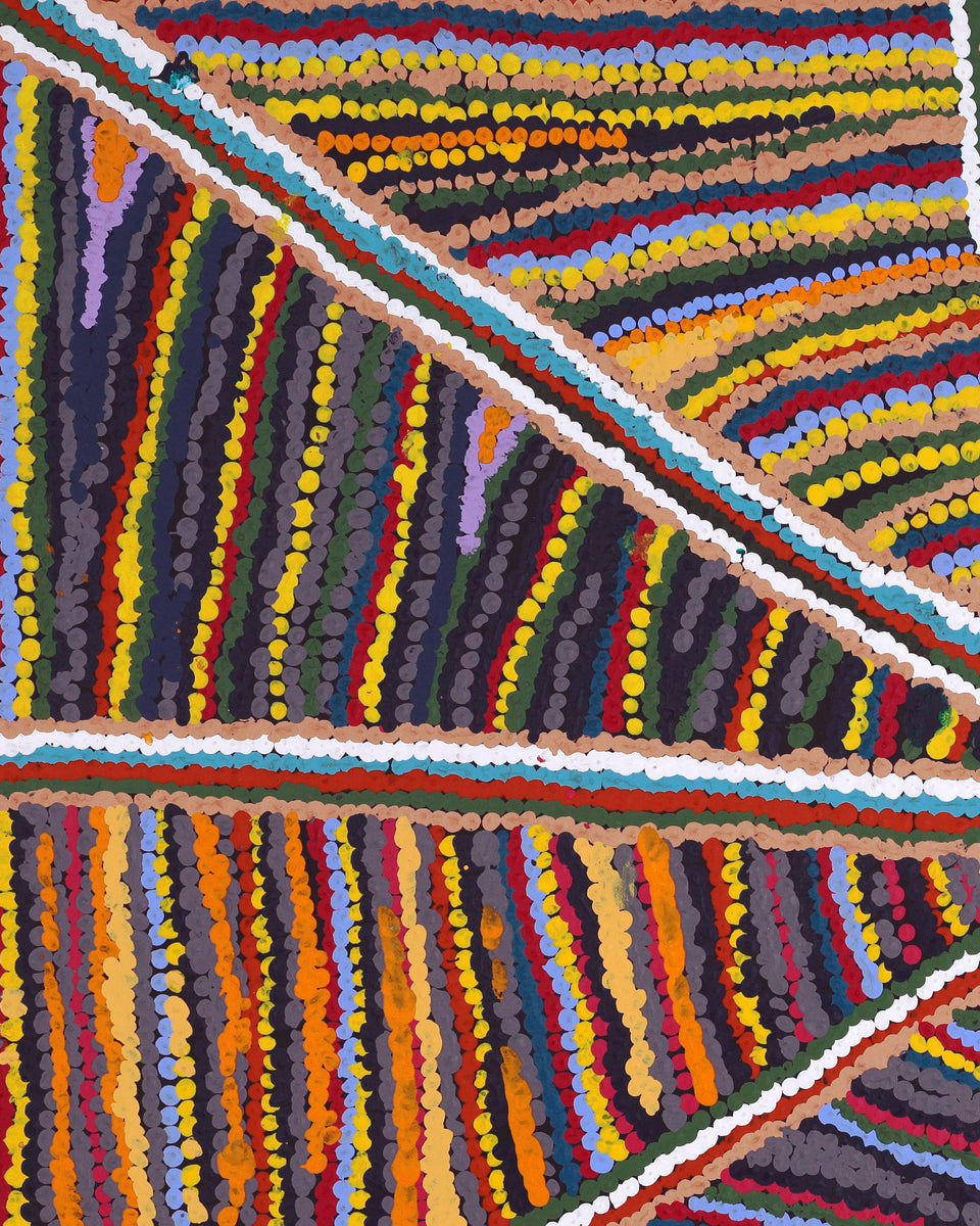 Aboriginal Artwork by Selina Brown, Untitled, 91x61cm