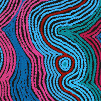 Aboriginal Artwork by Selina Napanangka Fisher, Pikilyi Jukurrpa (Vaughan Springs Dreaming), 183x76cm