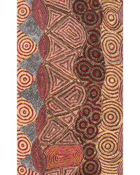 Aboriginal Artwork by Selma Napanangka Tasman, Wanakiji Jukurrpa (Bush Tomato Dreaming), 76x46cm