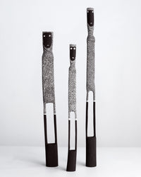 Aboriginal Artwork by Serena Bonson, Warraburnburn Family (Group of 3)