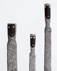 Aboriginal Artwork by Serena Bonson, Warraburnburn Family (Group of 3)