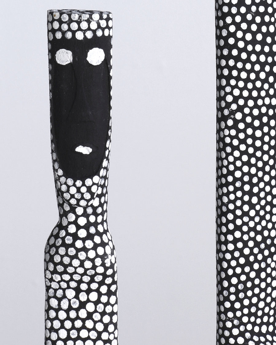 Aboriginal Artwork by Serena Bonson, Warraburnburn Family (Group of 3)