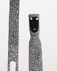 Aboriginal Artwork by Serna Bonson, Warraburnburn Family (Group of 3)