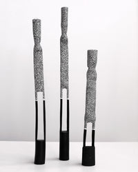 Aboriginal Artwork by Serna Bonson, Warraburnburn Family (Group of 3)