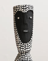 Aboriginal Artwork by Serena and Jeremiah Bonson, Warraburnburn, Pair, 71cm