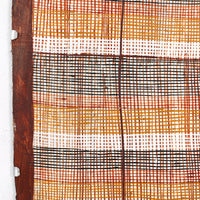 Aboriginal Artwork by Seymour Wulida, Wak Wak, 79x26cm Bark Painting