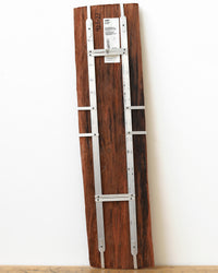 Aboriginal Artwork by Seymour Wulida, Wak Wak, 101x25cm Bark Painting