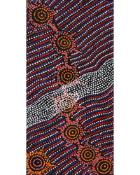Shanna Napanangka Williams, Seven Sisters Dreaming, 61x30cm