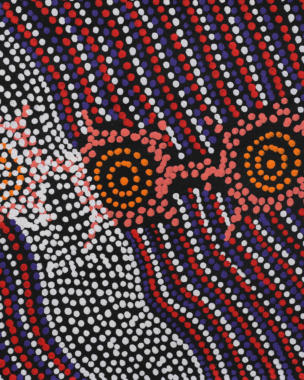 Shanna Napanangka Williams, Seven Sisters Dreaming, 61x30cm