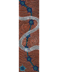 Shanna Napanangka Williams, Seven Sisters Dreaming, 107x30cm