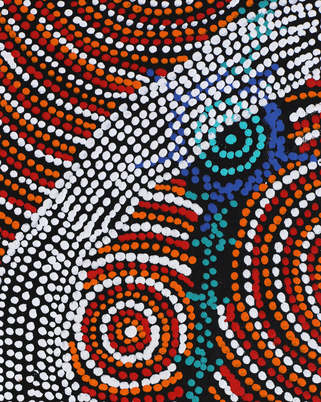 Shanna Napanangka Williams, Seven Sisters Dreaming, 107x30cm