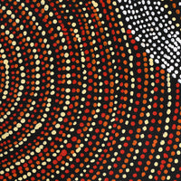 Aboriginal Artwork by Shanna Napanangka Williams, Seven Sisters Dreaming, 107x61cm