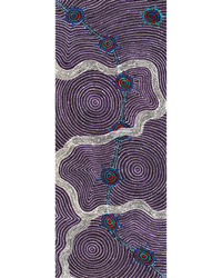 Aboriginal Artwork by Shanna Napanangka Williams, Seven Sisters Dreaming, 152x61cm