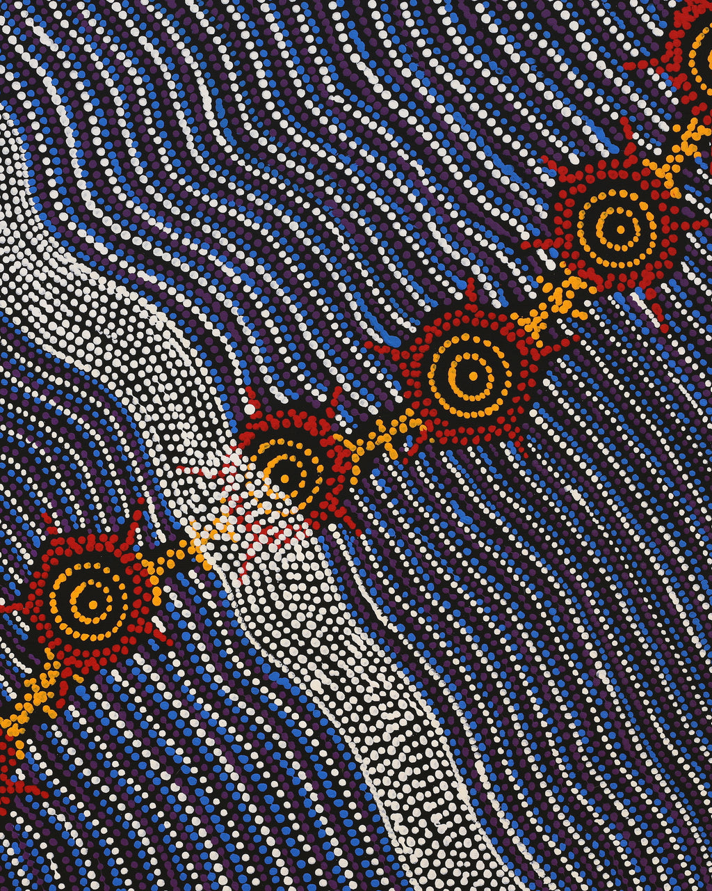 Shanna Napanangka Williams, Seven Sisters Dreaming, 76x61cm