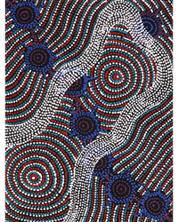 Shanna Napanangka Williams, Seven Sisters Dreaming, 61x46cm