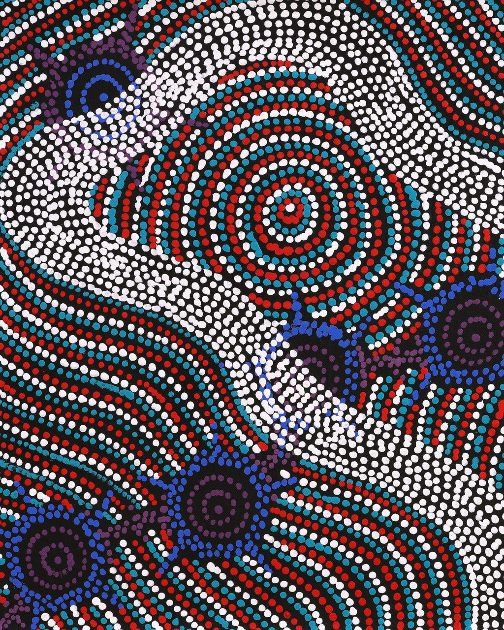 Shanna Napanangka Williams, Seven Sisters Dreaming, 61x46cm