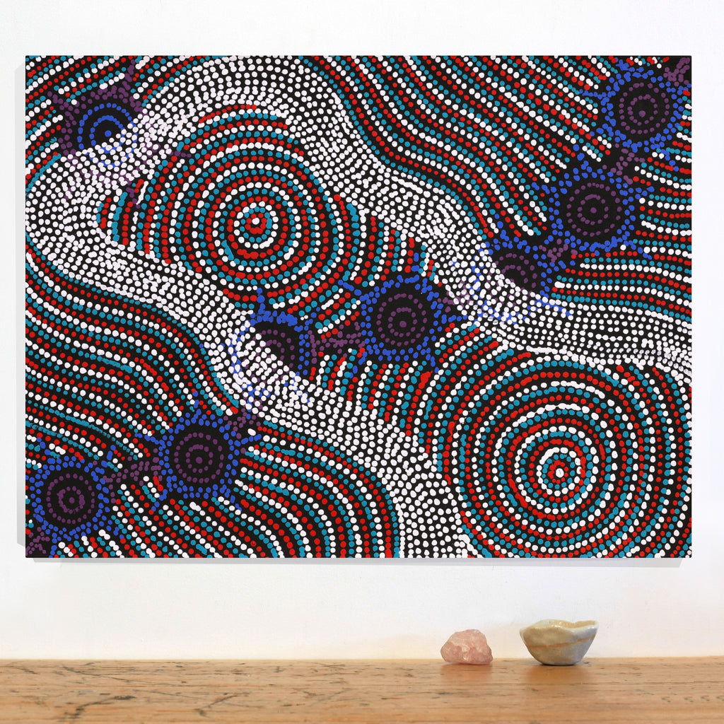 Shanna Napanangka Williams, Seven Sisters Dreaming, 61x46cm