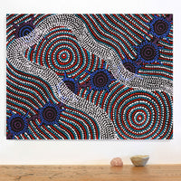 Shanna Napanangka Williams, Seven Sisters Dreaming, 61x46cm