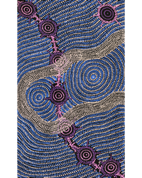 Aboriginal Artwork by Shanna Napanangka Williams, Seven Sisters Dreaming, 76x46cm