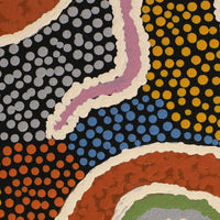 Aboriginal Artwork by Sheena Dunn, Ngayuku Ngura, 51x40cm