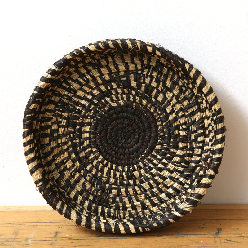 Aboriginal Artwork by Sheryth Bronson - 27cm Tjanpi Basket