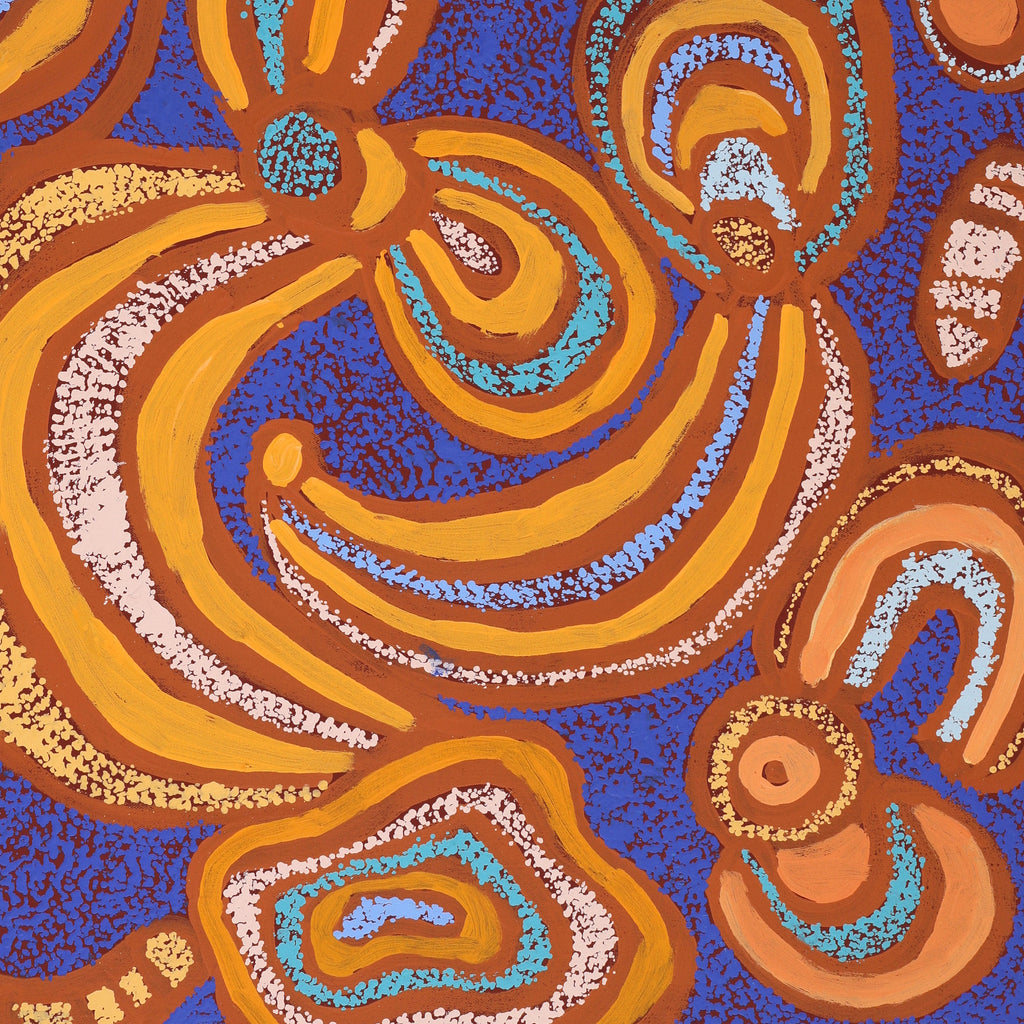 Aboriginal Artwork by Sophie Roberts, Kuru Ala, 91x61cm