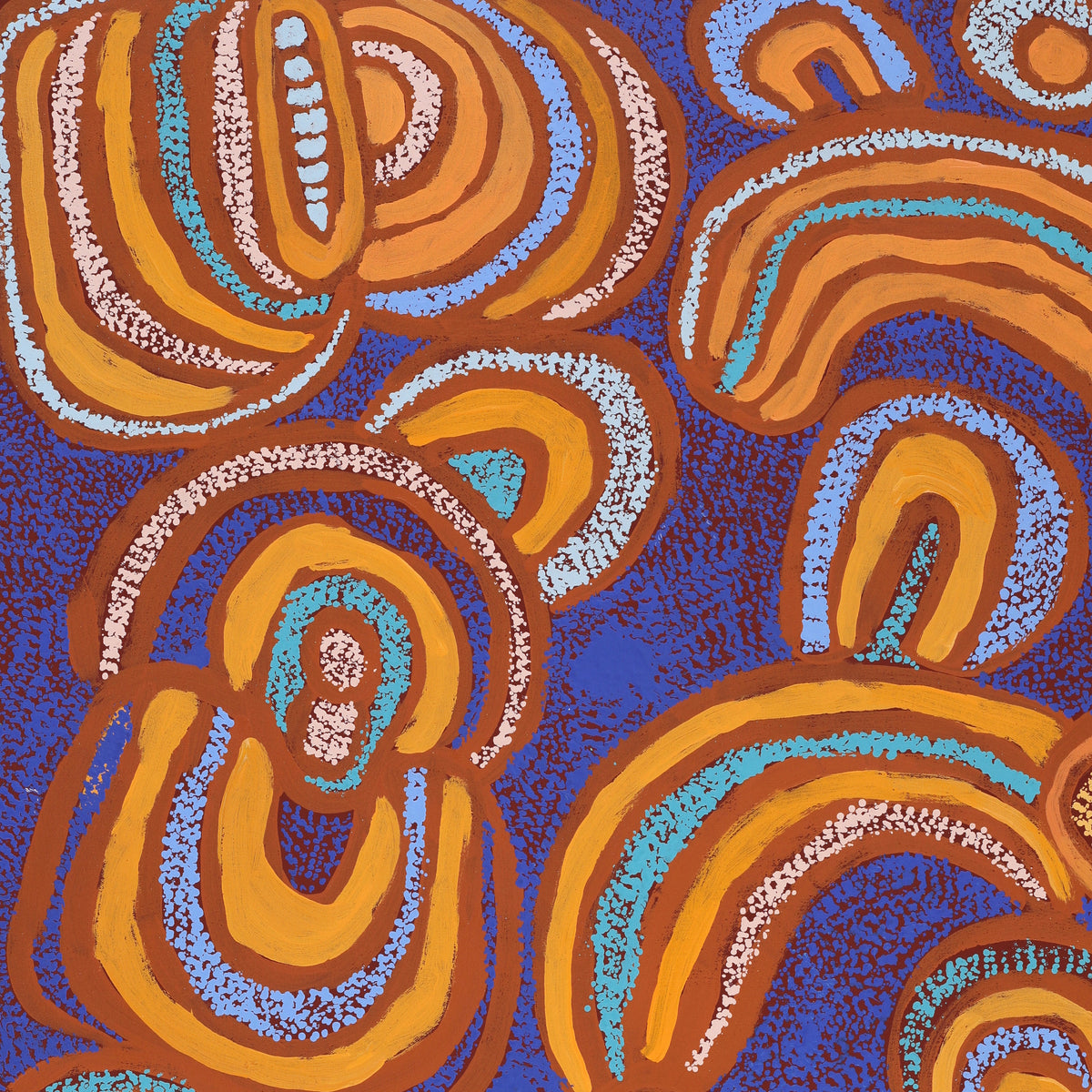 Aboriginal Art by Sophie Roberts, Kuru Ala, 91x61cm - ART ARK®