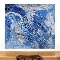 Aboriginal Artwork by Steven Jupurrurla Nelson, Janganpa Jukurrpa (Brush-tail Possum Dreaming) - Mawurrji, 122x107cm