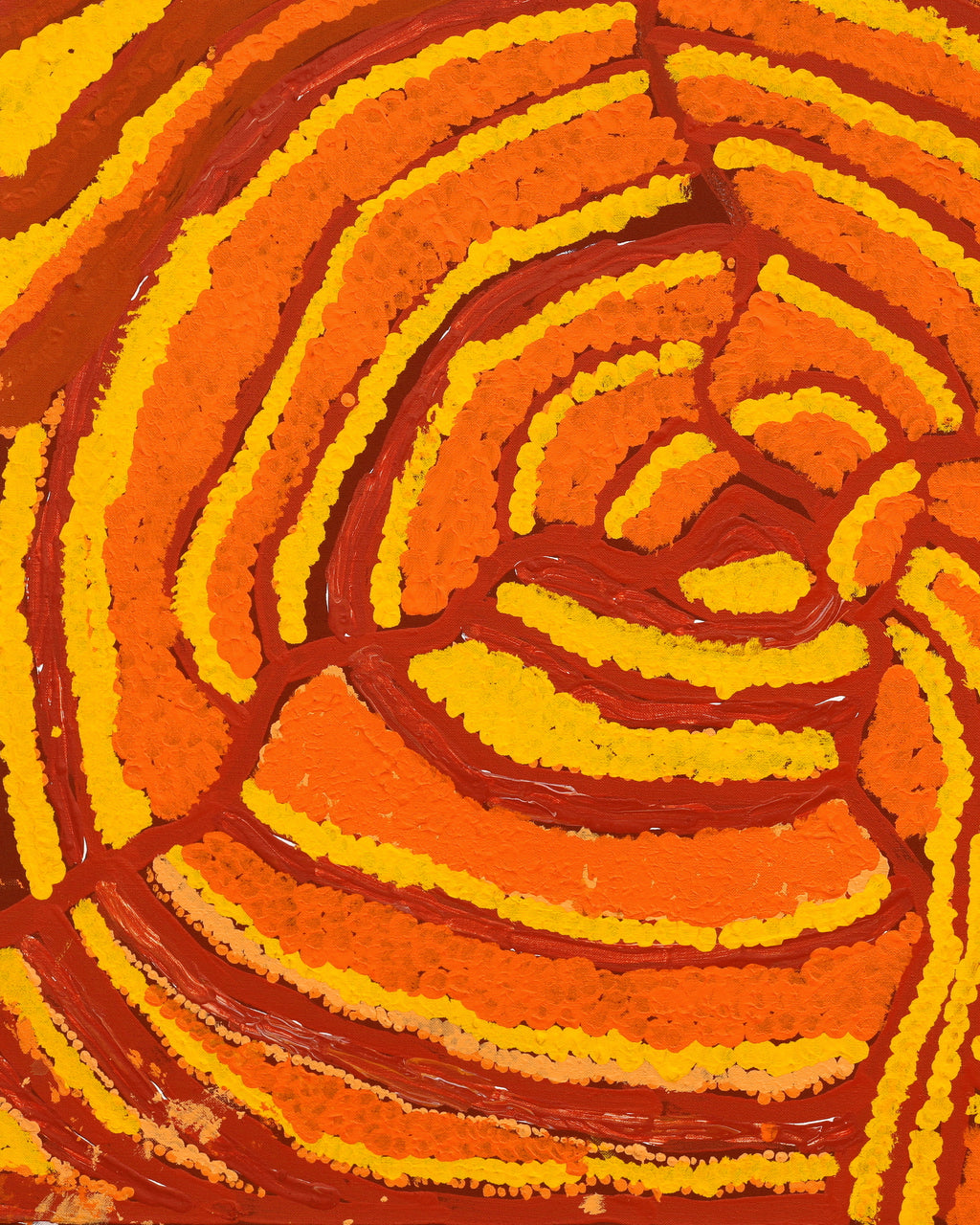 Aboriginal Artwork by Susie Prince, Untitled, 91x66cm