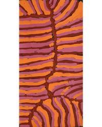 Aboriginal Artwork by Susie Prince, Untitled, 61x30cm