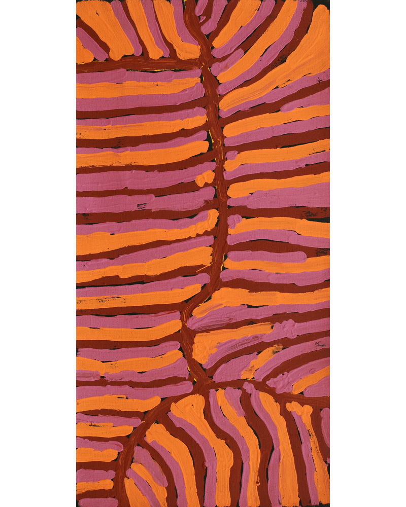 Aboriginal Artwork by Susie Prince, Untitled, 61x30cm