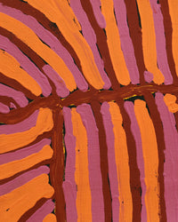 Aboriginal Artwork by Susie Prince, Untitled, 61x30cm